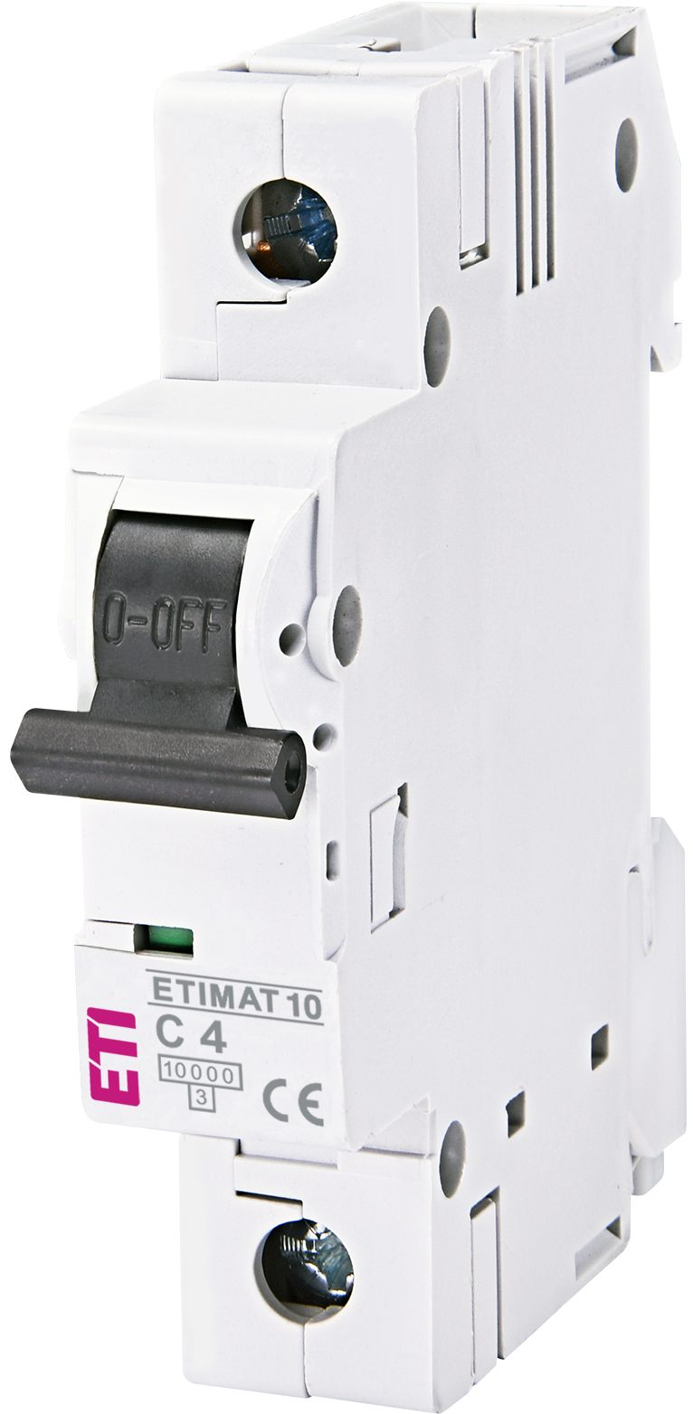 Автоматичний вимикач ETI ETIMAT 10 1p C4 (002131710)