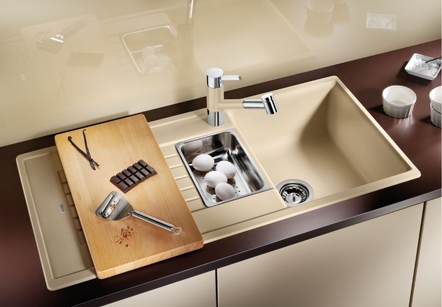 в продаже Кухонная мойка Blanco Zia 6 S (527207) Нежный белый - фото 3