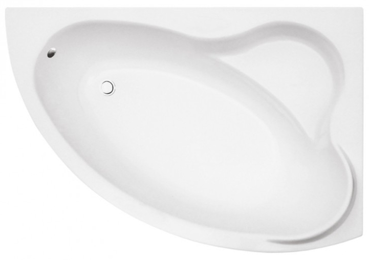 Ванна Besco Ada 160x100 (WAA-160-NP) правая, без отв. под ручки