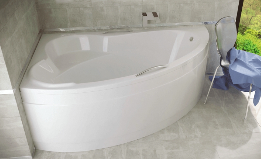 в продаже Ванна Besco Ada 160x100 (WAA-160-NL) левая, без отв. под ручки - фото 3