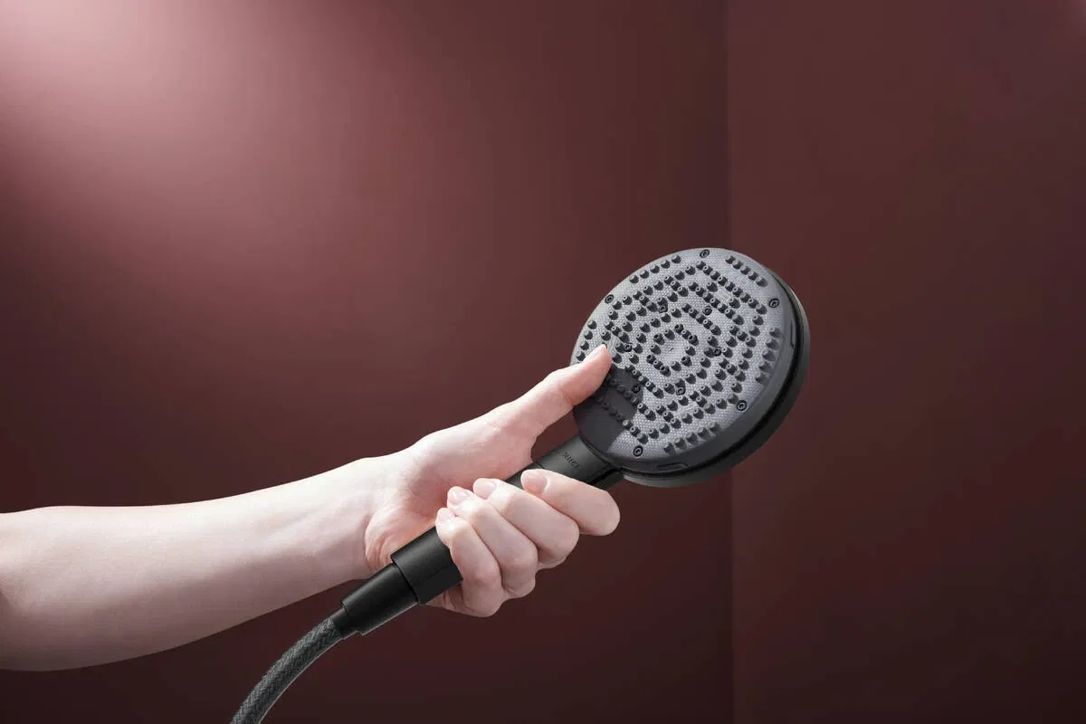 в продажу Лійка для ручного душу Hansgrohe Raindance Alive Select S 3jet EcoSmart+ Matt Black 24512670 - фото 3