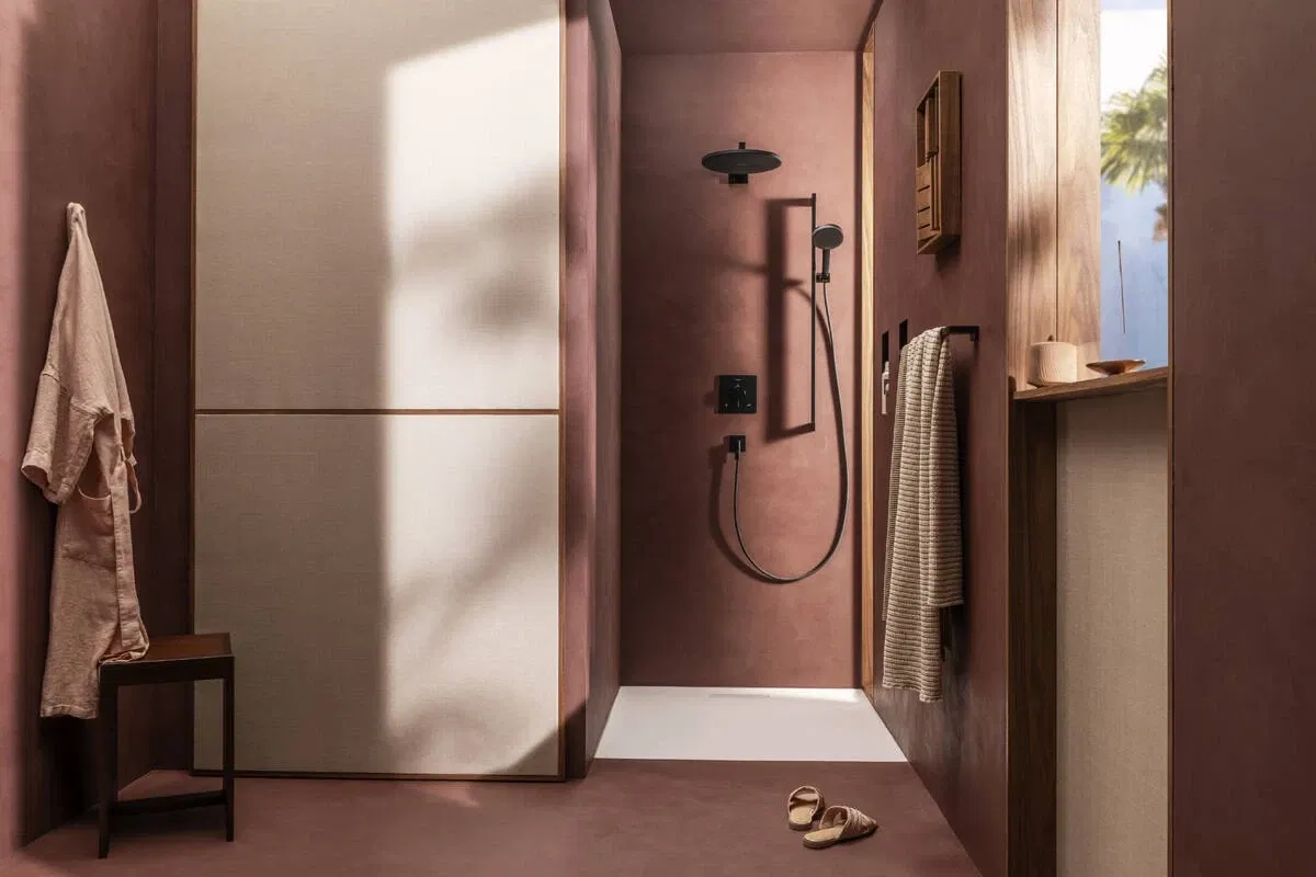 Лійка для ручного душу Hansgrohe Raindance Alive Select S 3jet EcoSmart+ Matt Black 24512670 характеристики - фотографія 7