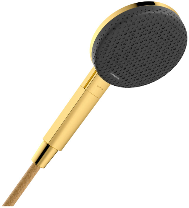 Лійка для ручного душу Hansgrohe Raindance Alive Select S 3jet EcoSmart+ Polished Gold Optic 24512990
