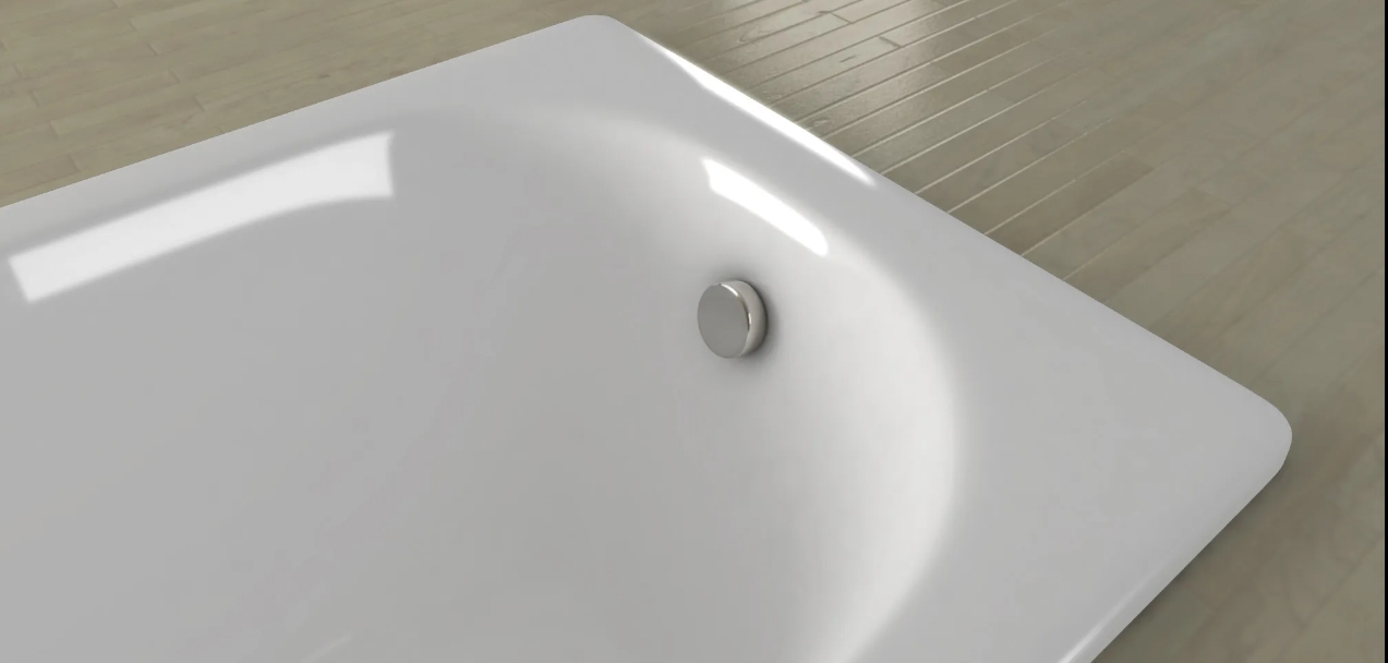 Ванна Smavit Cassia 150x70 (1150101) цена 6665 грн - фотография 2