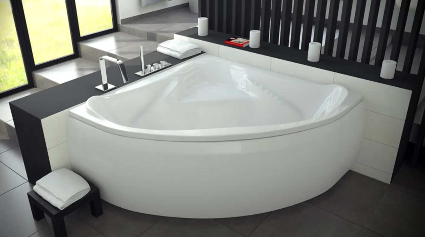 Ванна Besco Ewa 134x134 (WAE-135-NS) цена 18612 грн - фотография 2