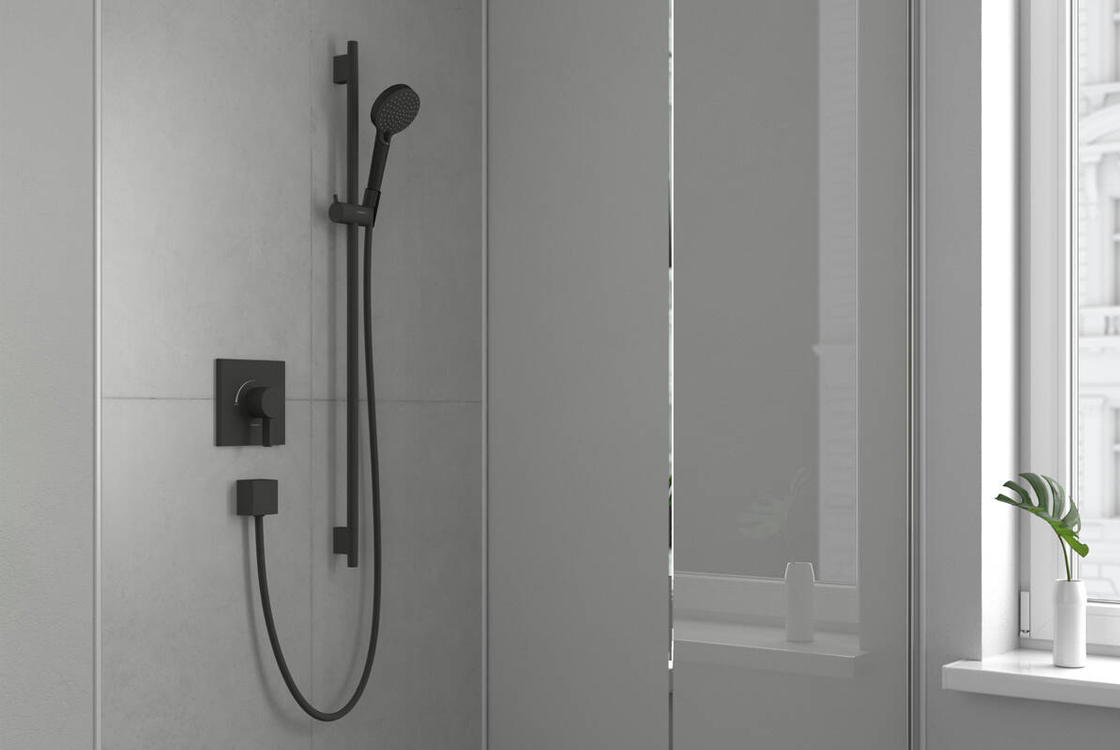 в продаже Ручной душ Hansgrohe Vernis Blend 100 Vario Matt Black 26270670 - фото 3
