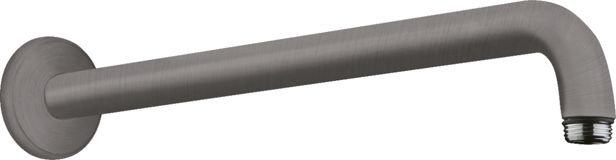 Тримач душу Hansgrohe 389 мм Brushed Black Chrome 27413340