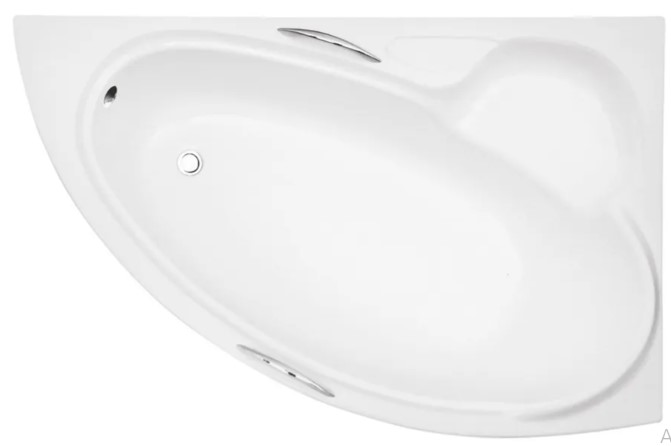 Ванна Besco Bianka 150x95 (WAB-150-NP) правая
