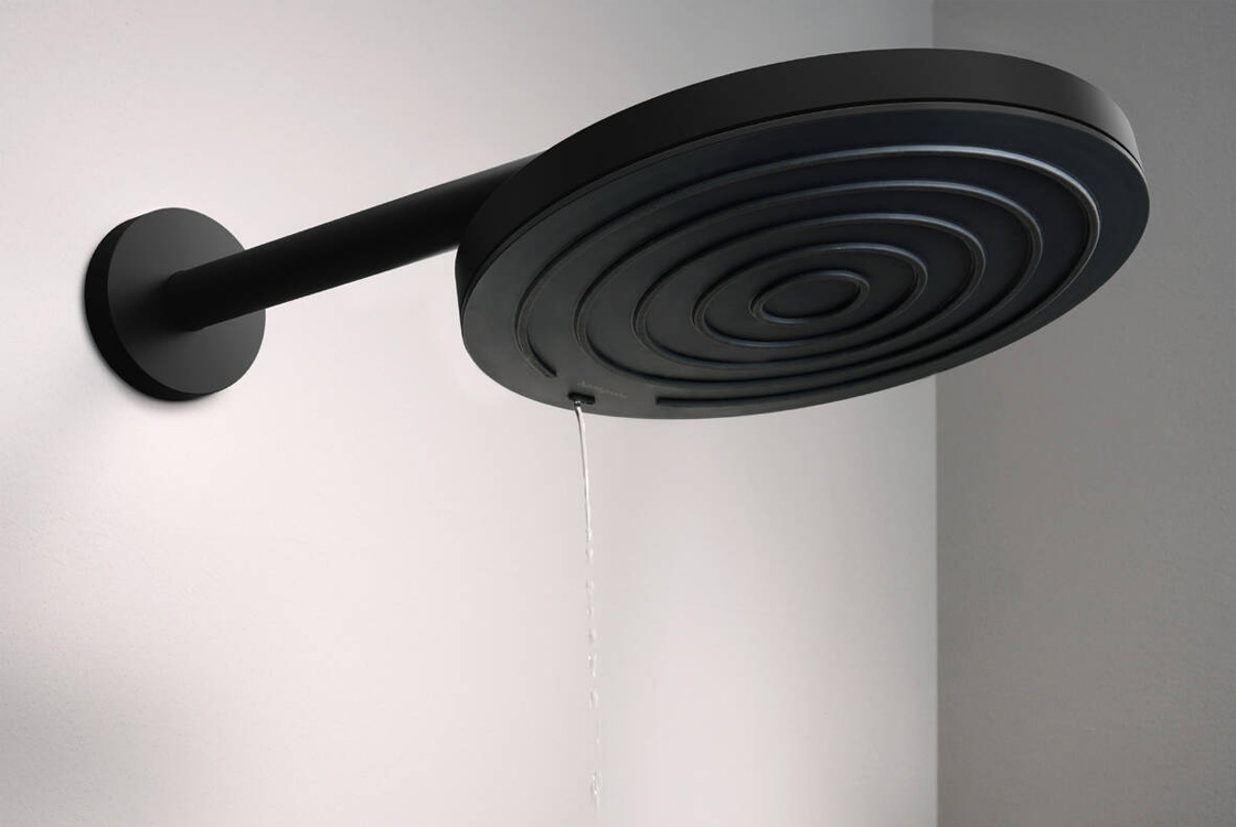 Тримач душу Hansgrohe S 39 Matt Black 24357670 ціна 11958 грн - фотографія 2