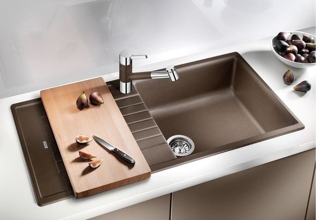 Кухонна мийка Blanco Zia XL 6 S (517577) Кава ціна 15250 грн - фотографія 2