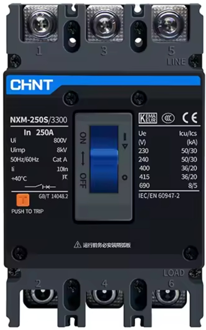 Автоматический выключатель Chint NXM-250S/3300 250A (131369)