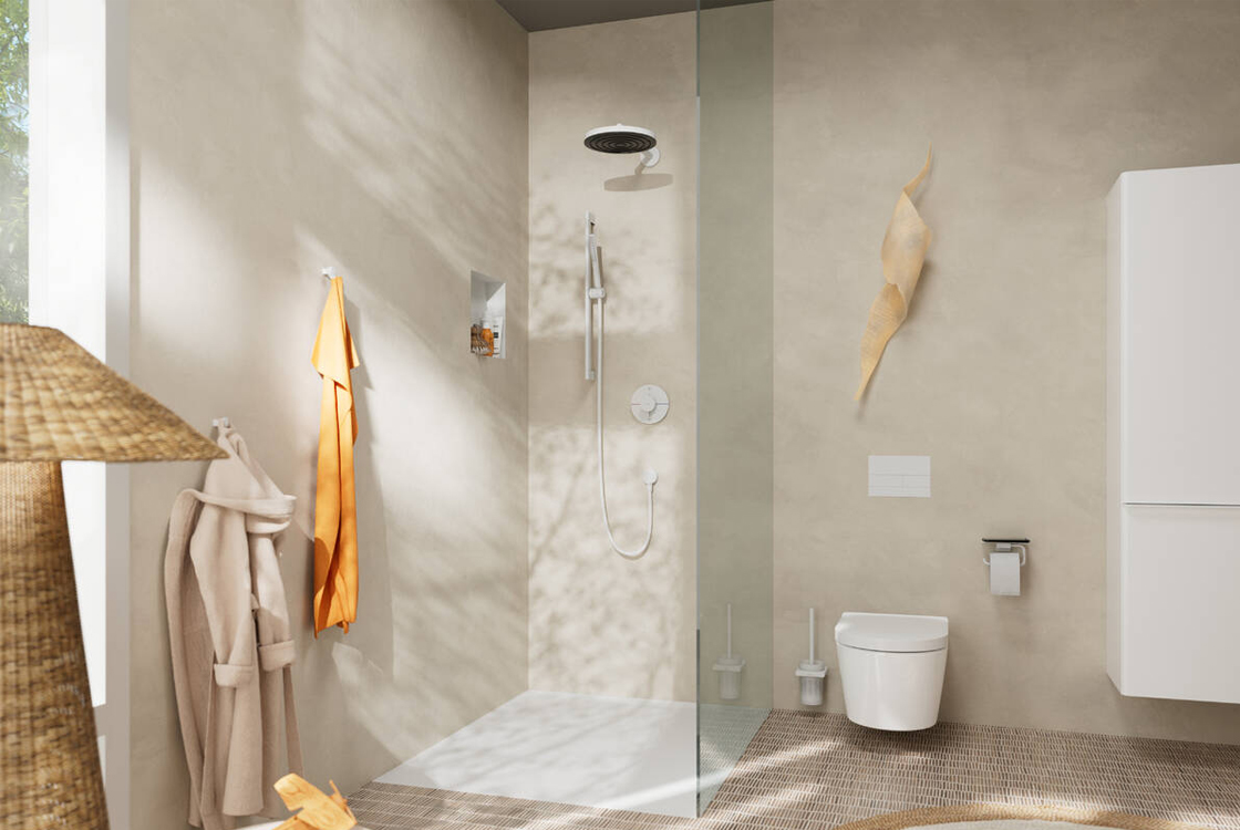 в продаже Душевая штанга Hansgrohe Unica S Puro Matt White 24405700 - фото 3