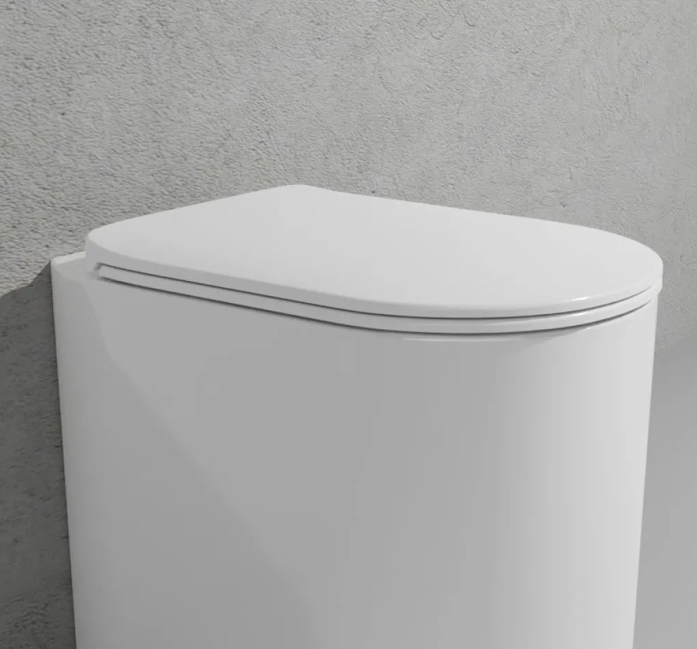 Сиденье для унитаза Flaminia Astra Slim SoftClosing/Quick-release (ASCW05) цена 6461 грн - фотография 2