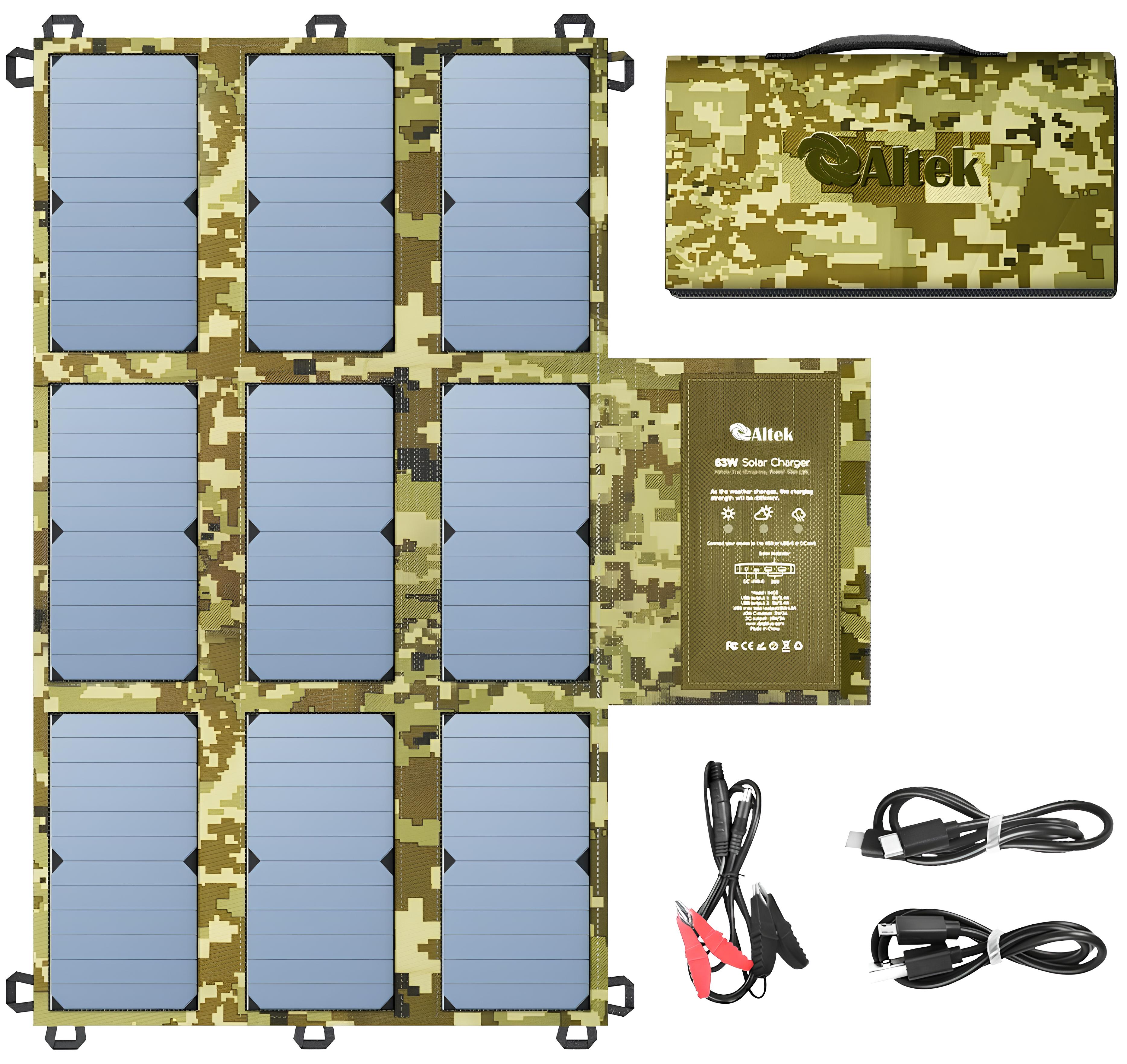 Портативная зарядная станция Altek AL 1200 PowerBox Plus + солнечная панель Altek ALT-63 Military отзывы - изображения 5