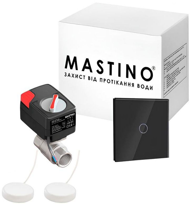 Система захисту від протікання води Mastino TS2 3/4" Light Black