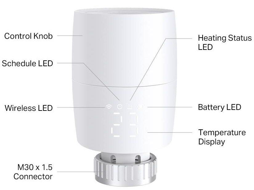 в продажу Термоголовка TP-Link Kasa Smart KE100 - фото 3
