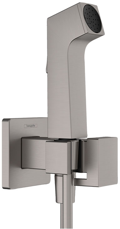 Гигиенический душ Hansgrohe Bidette 1jet E Brushed Black Chrome 29231340