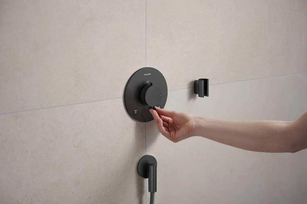 продаём Hansgrohe Porter Fine Brushed Black Chrome 28885340 в Украине - фото 4