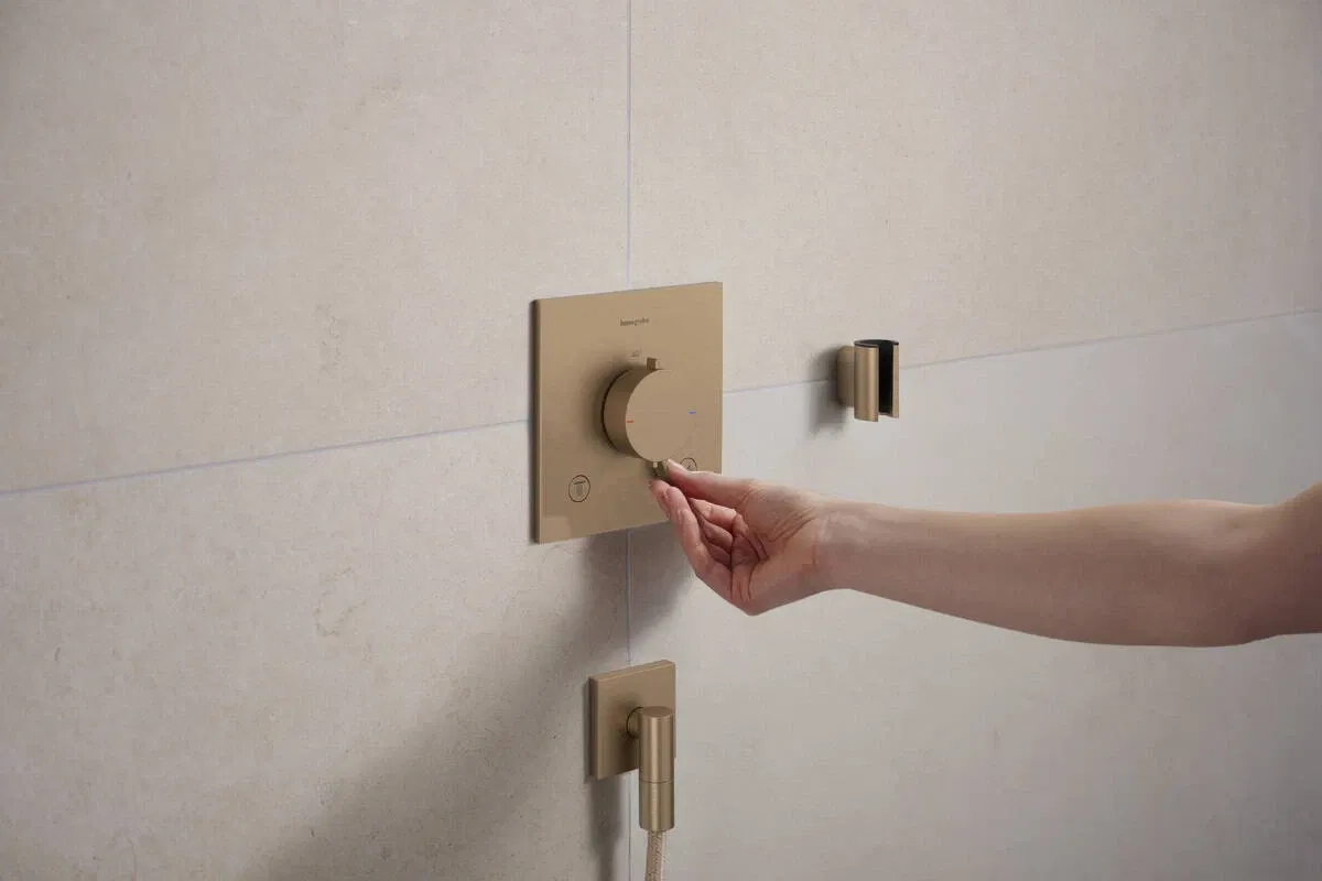 в продаже Душевой держатель Hansgrohe Porter Fine Brushed Bronze 28885140 - фото 3