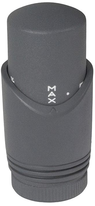 Комплект кранов с термоголовкой Ideale Duo 1/2”x1/2” антрацит отзывы - изображения 5