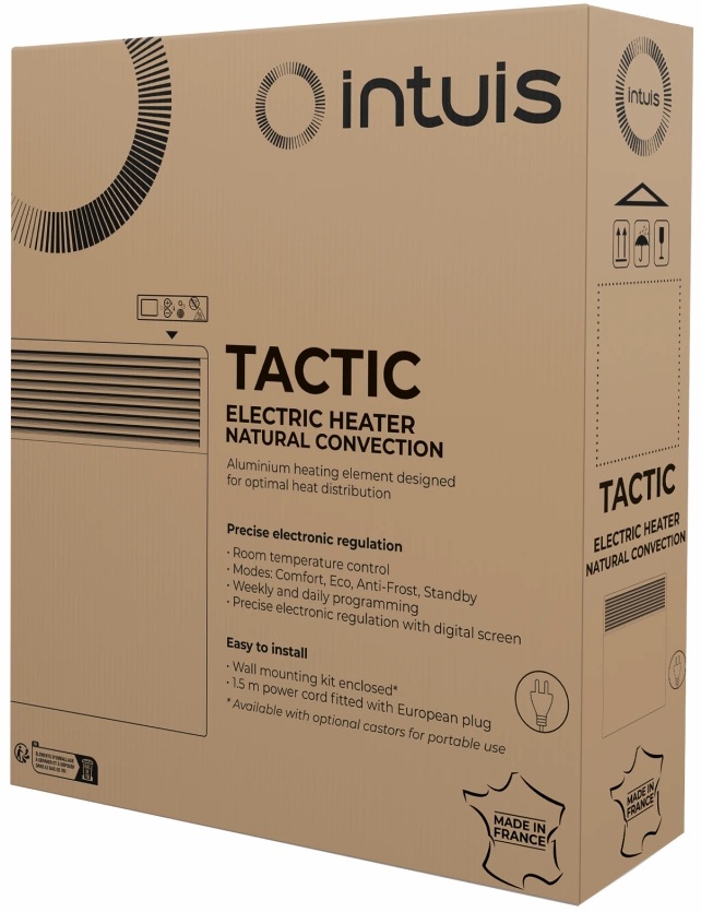 Электрический конвектор Intuis Tactic 2500W (E175118) характеристики - фотография 7