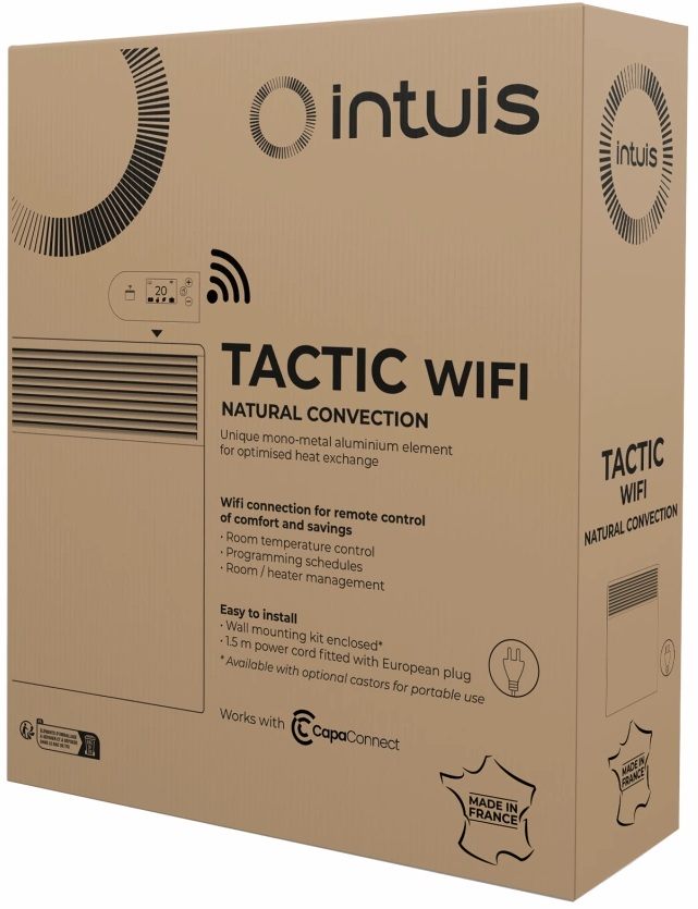 Электрический конвектор Intuis Tactic Wi-Fi 1500W (E154115) обзор - фото 8