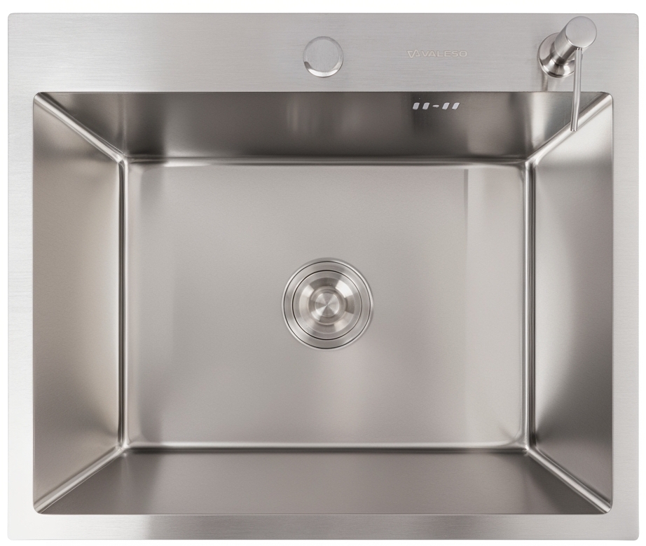 Ціна кухонна мийка Valeso Handmade 60x50 (3,0/0,8) в Києві