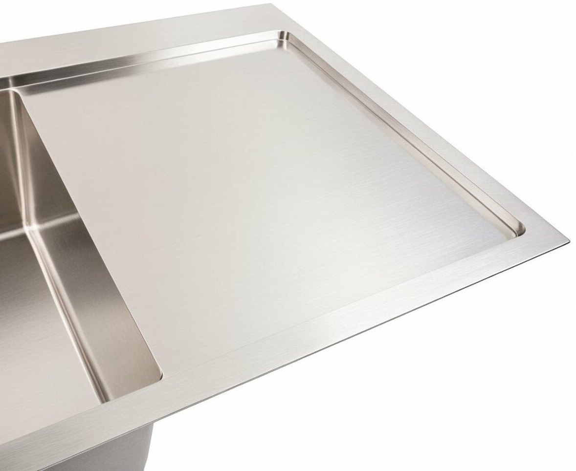 в продажу Кухонна мийка Valeso Handmade CM 78x50 L нержавійка - фото 3