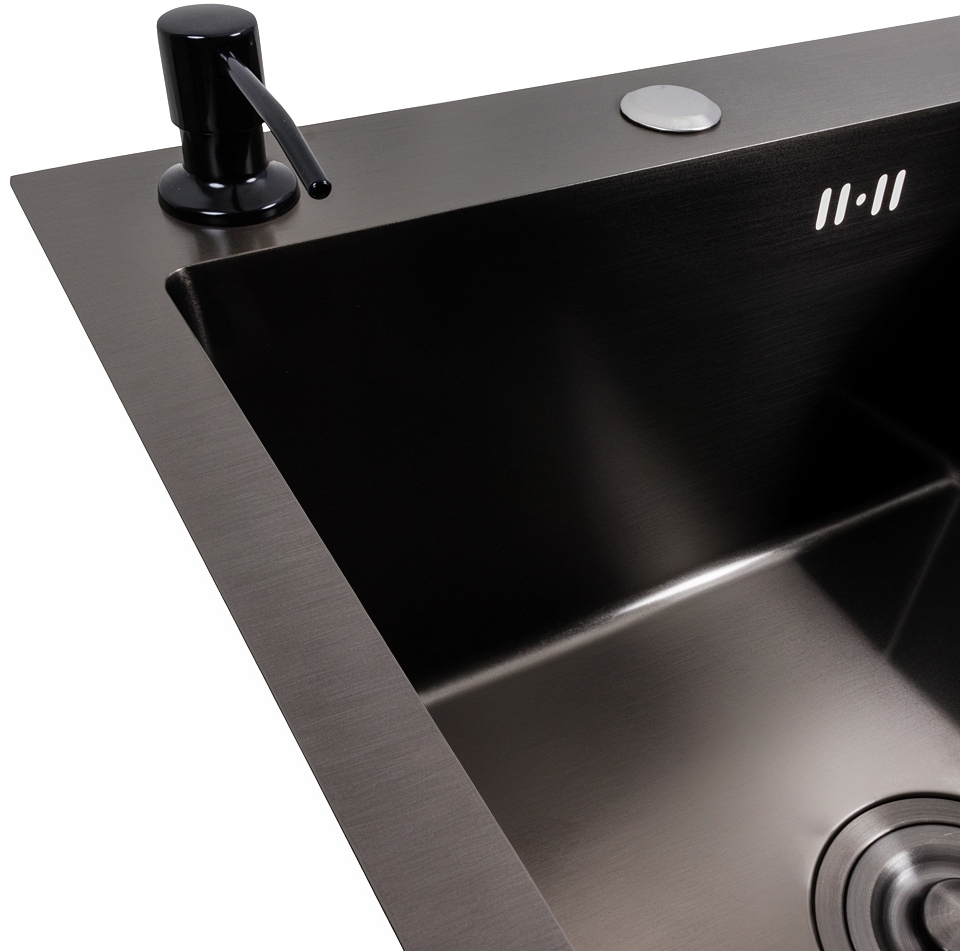 продаємо Valeso Handmade CM 65x50 L PVD чорна в Україні - фото 4