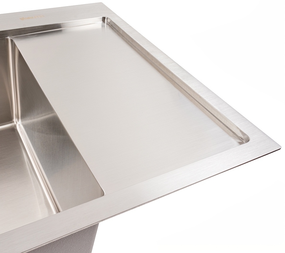 в продажу Кухонна мийка Valeso Handmade CM 65x50 L нержавійка - фото 3