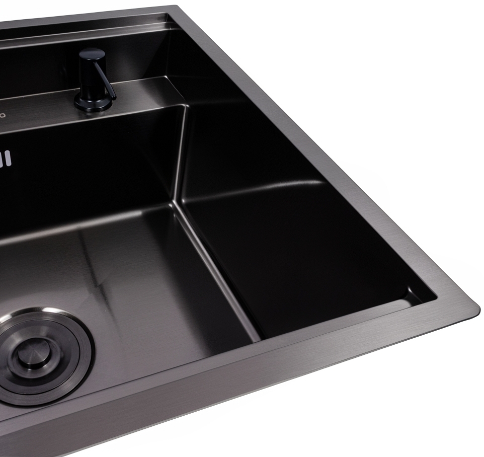 продаємо Valeso Handmade CM 50x50 прихована PVD чорна в Україні - фото 4