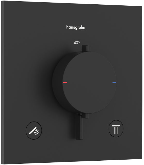 Hansgrohe Ecostat Comfort E Matt Black 33711670