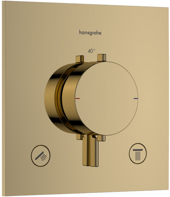 Hansgrohe Ecostat Comfort E Polished Gold Optic 33711990