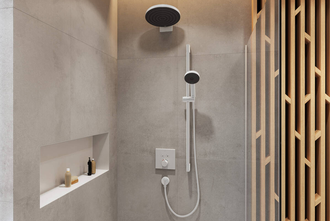 Шланговое під'єднання Hansgrohe Fixfit E 27454700 ціна 2656 грн - фотографія 2