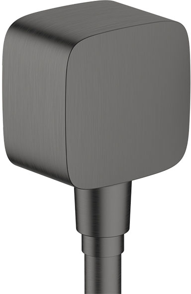 Шланговое під'єднання Hansgrohe FixFit Brushed Black Chrome 26457340