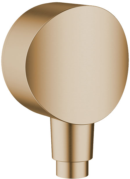 Шланговое подсоединение Hansgrohe FixFit S Brushed Bronze 26453140