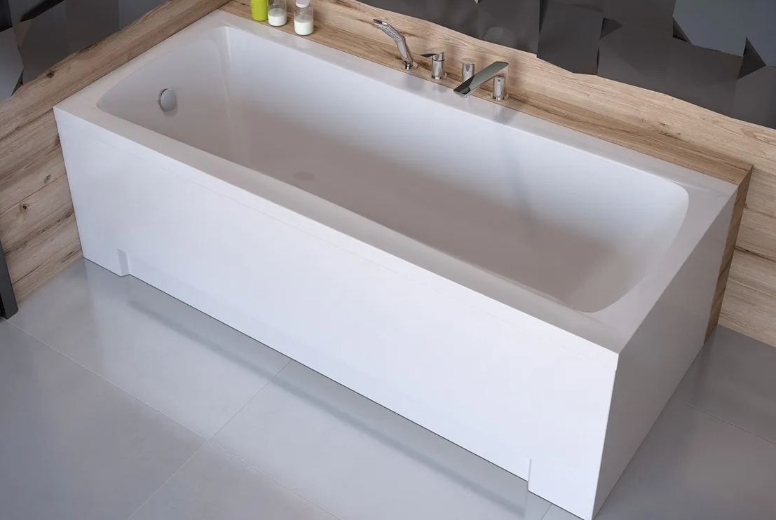 Ванна Besco Optima 170x70 (WAO-170-PK) ціна 10172 грн - фотографія 2