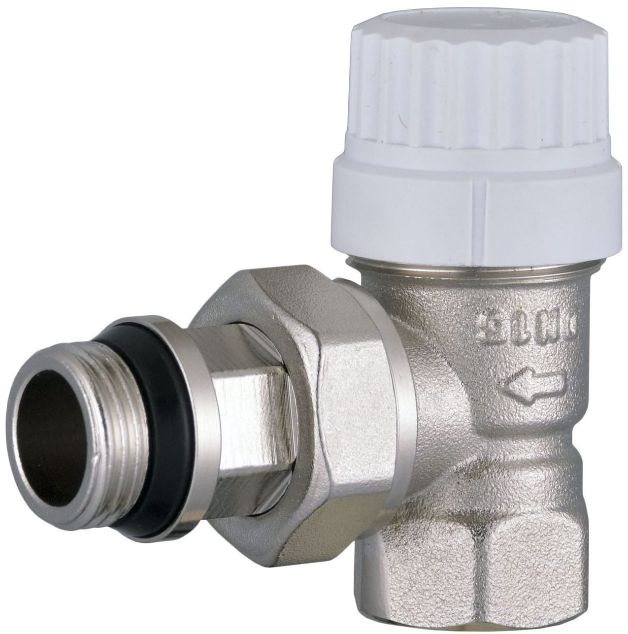 Кран радіаторний Quality Professional 1/2" під термоголовку з ущільнювачем NV-QP5017