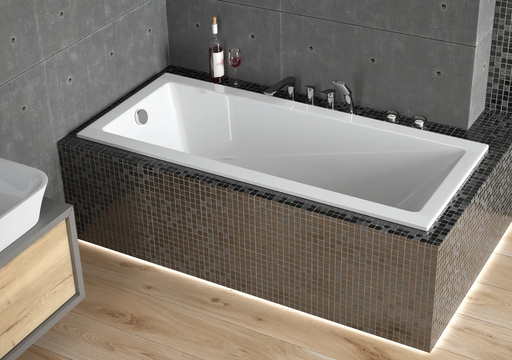 в продаже Ванна Besco Modern Slim 180x80 (WAM-180-SL) - фото 3