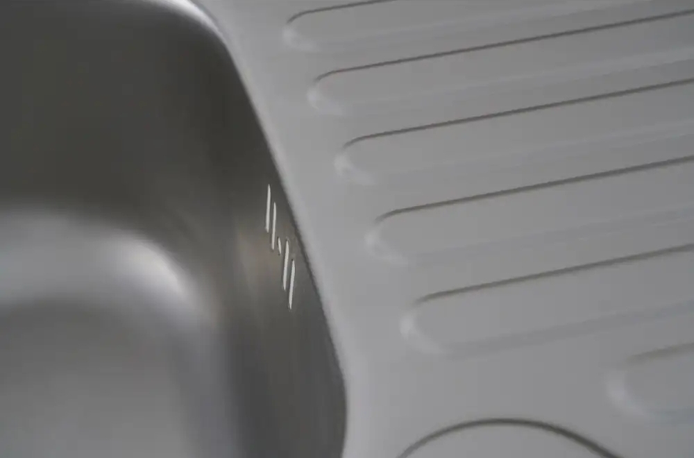 Кухонна мийка Valeso Сатин 6642 (0,8/180 мм) відгуки - зображення 5