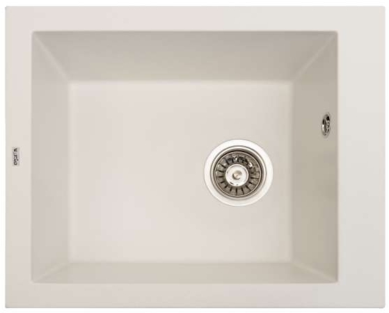 Кухонна мийка Ventolux Amore 500x410x190 (6518) White Quartz
