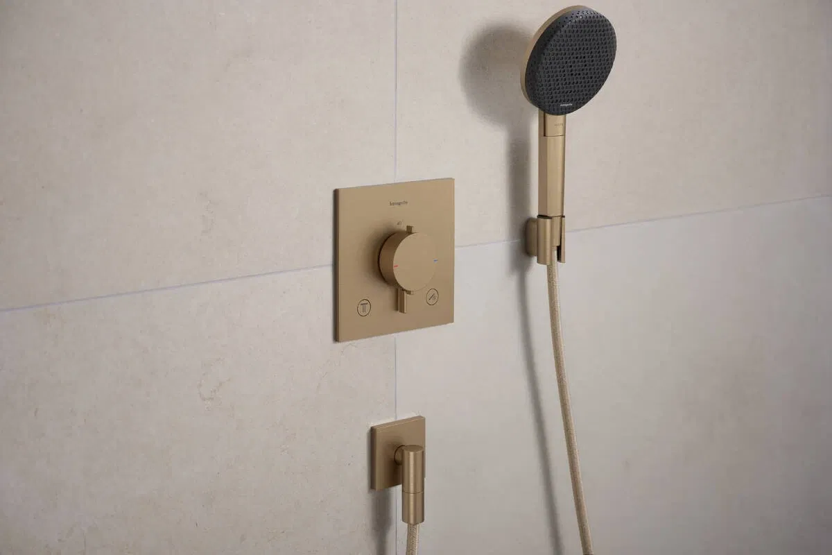 в продажу Шланговое під'єднання Hansgrohe FixFit Fine E Brushed Bronze 28883140 - фото 3