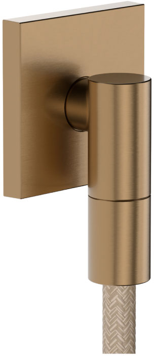 Шланговое під'єднання Hansgrohe FixFit Fine E Brushed Bronze 28883140