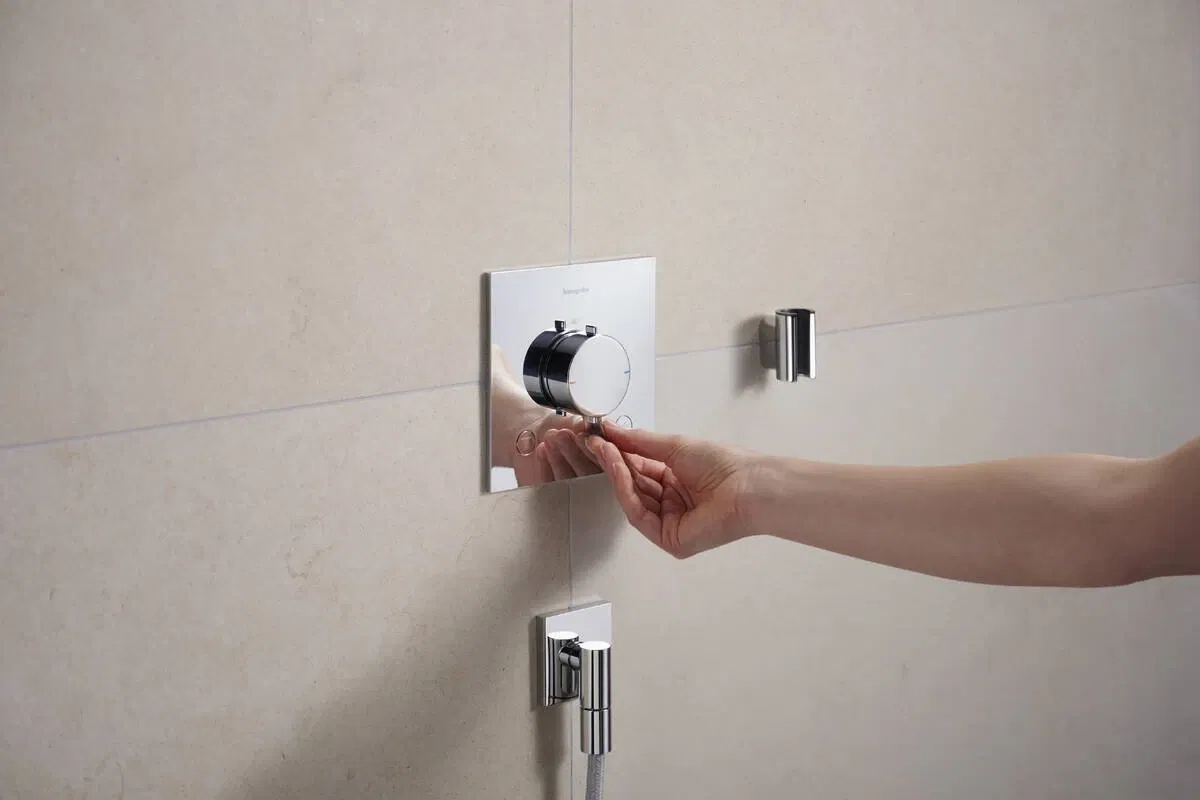 Шланговое під'єднання Hansgrohe FixFit Fine E Chrome 28883000 ціна 3672 грн - фотографія 2