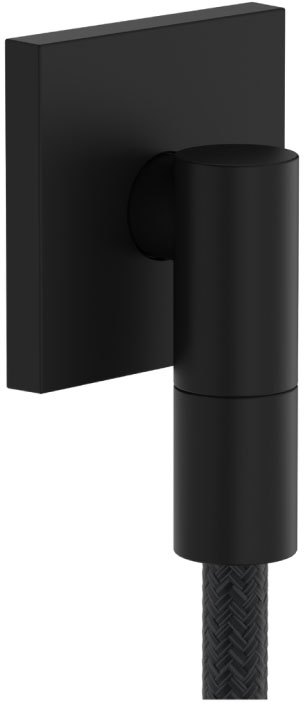 Шланговое під'єднання Hansgrohe FixFit Fine E Matt Black 28883670