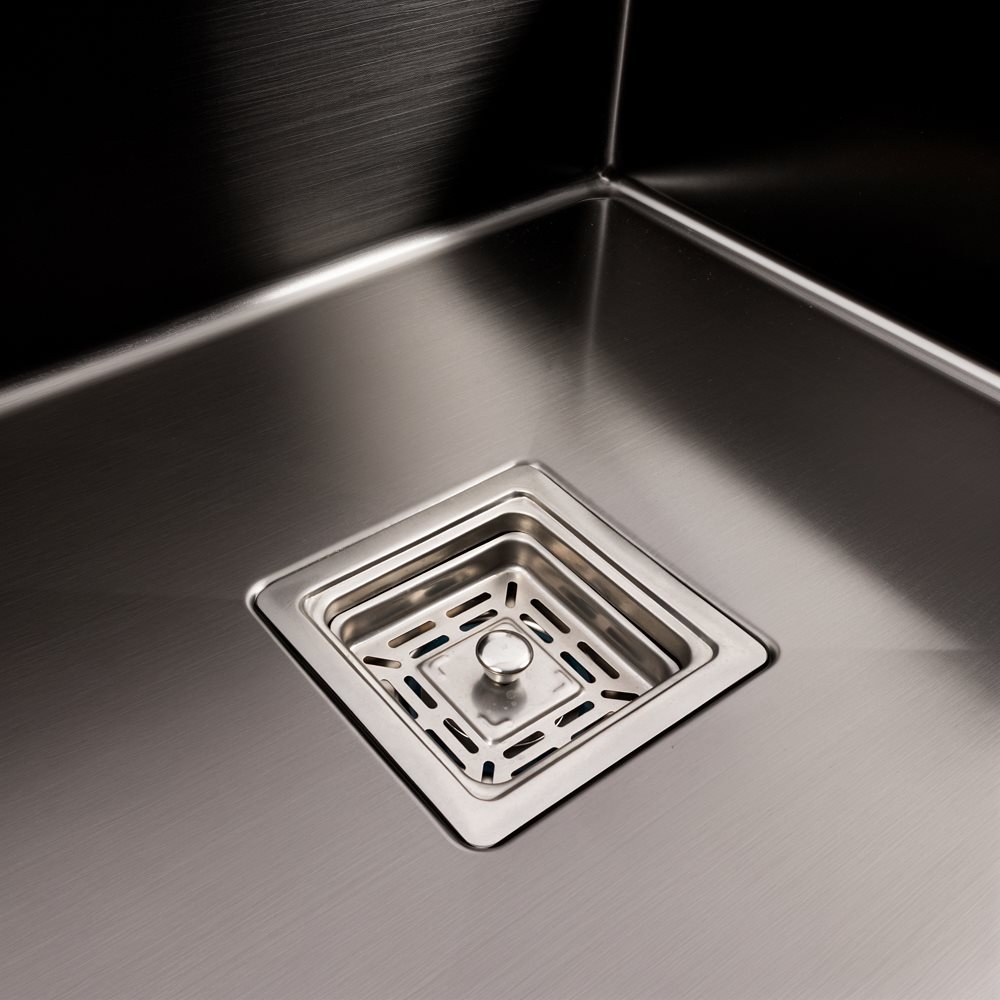 Кухонная мойка Valeso Handmade 78x50C L PVD черная отзывы - изображения 5