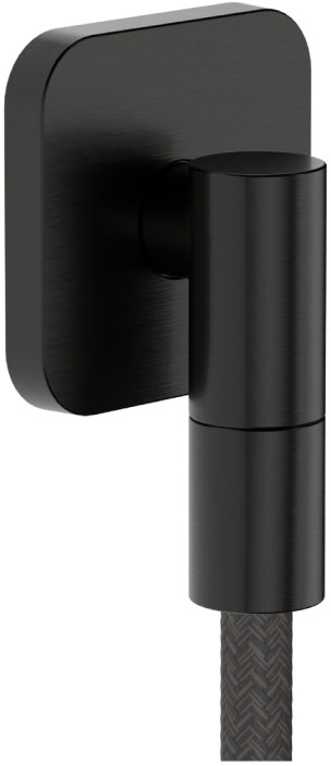 Шланговое під'єднання Hansgrohe FixFit Fine Q Brushed Black Chrome 28884340