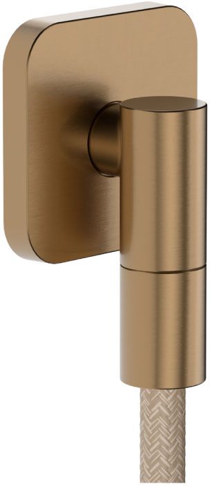 Шланговое під'єднання Hansgrohe FixFit Fine Q Brushed Bronze 28884140