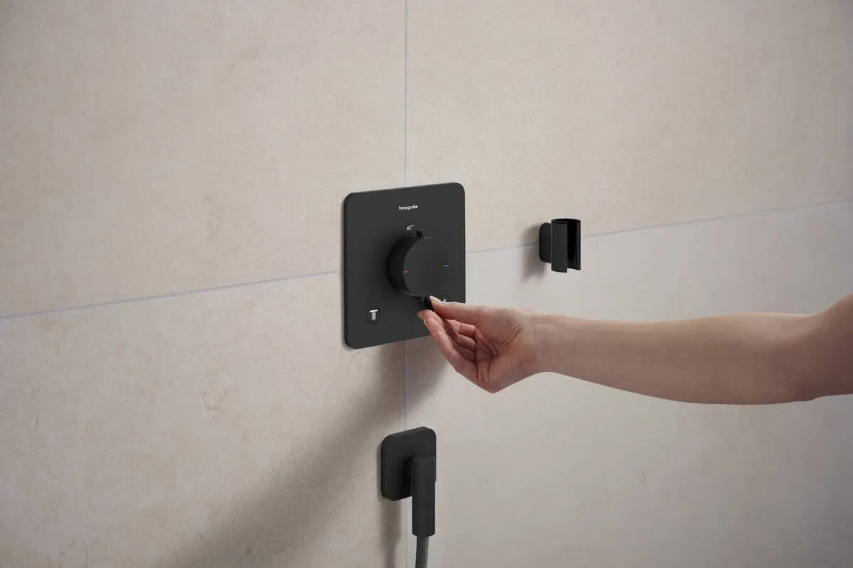 в продажу Шланговое під'єднання Hansgrohe FixFit Fine Q Matt Black 28884670 - фото 3