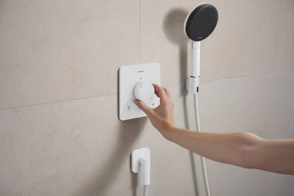 продаємо Hansgrohe FixFit Fine Q Matt White 28884700 в Україні - фото 4